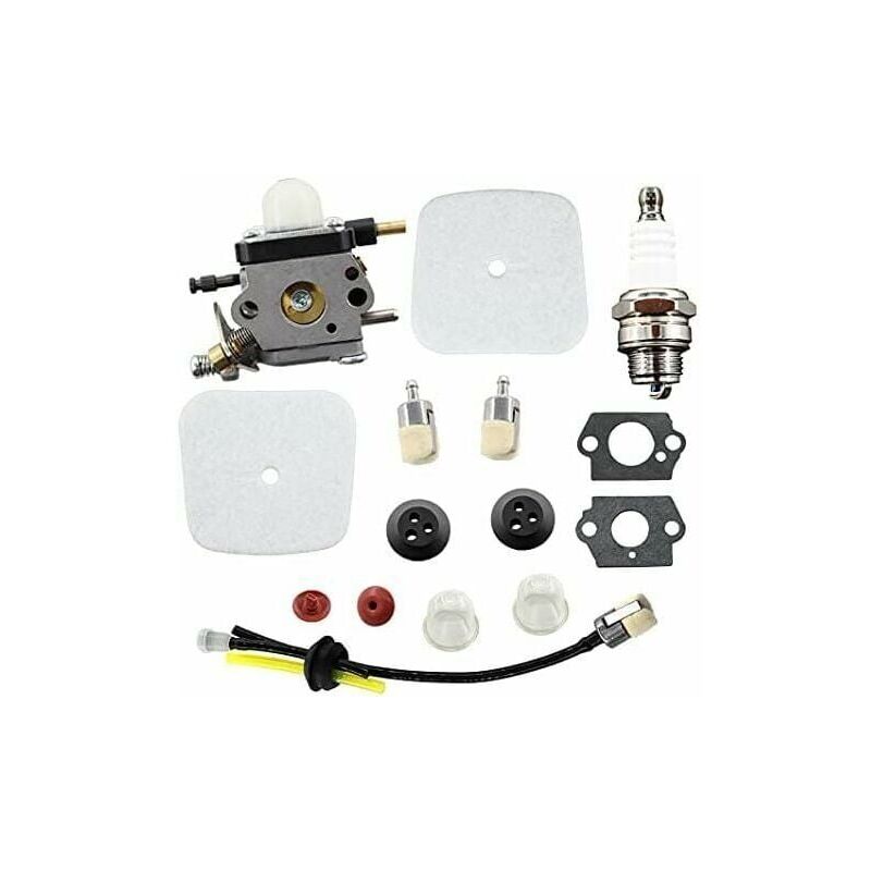 foto del prodotto kzq carburatore di ricambio c1u k17 c1u k27 c1u k54a c1u k82 per mantis 2 tempi 7222 7222e 7222m 7225 7230 7234 7240 7920 7924 con filtri aria