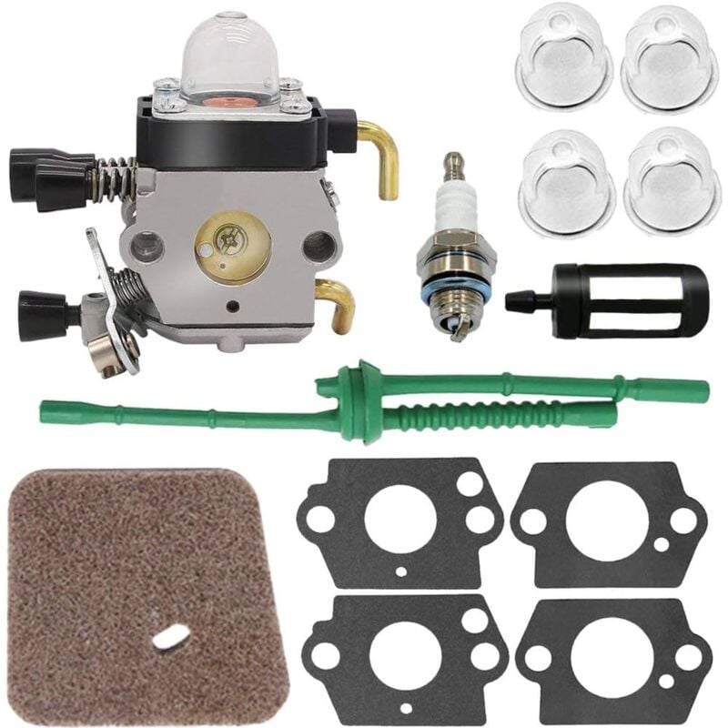 foto del prodotto kzq carburatore per stihl fs80 stihl fc55 fc75 fc85 fs310 fs38 fs45 fs45c fs45l fs46 fs55 fs55rc fs55t fs74 fs75 fs76 fs80 fs85 hs45 hs75 hs80