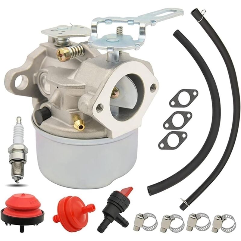foto del prodotto kzq carburatore per tosaerba carburatore per tecumseh 5hp per mtd 632107 640084 per toro 521 spazzaneve hssk50 hs50 lh195sa 80b6 640084b