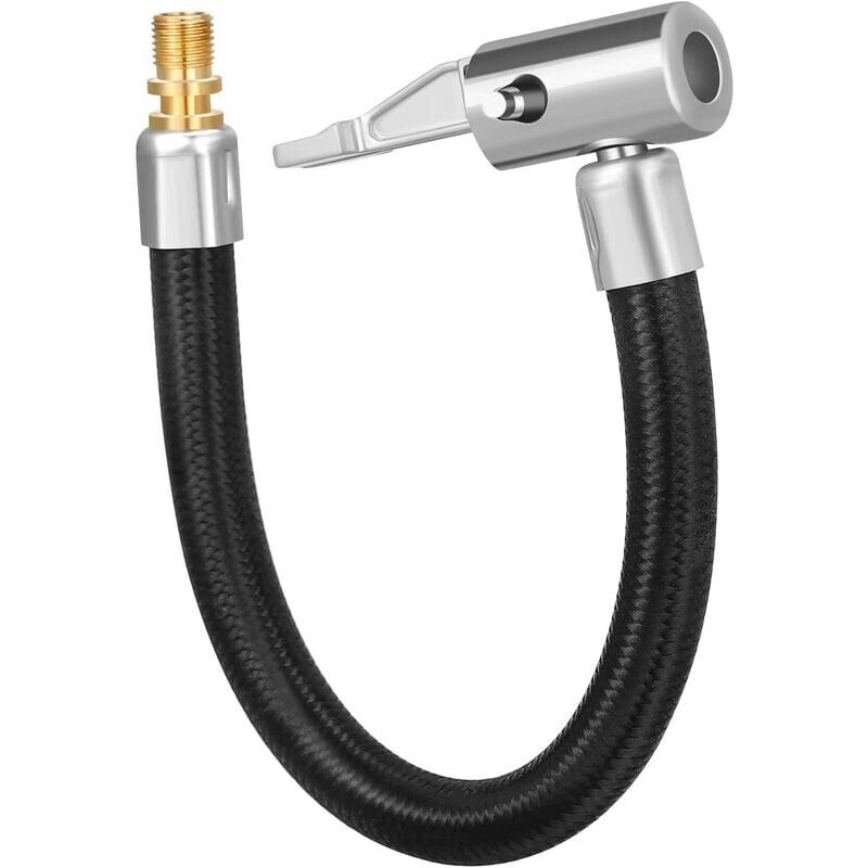 foto del prodotto kzq cavo di prolunga per gonfiatore per pneumatici da 20 cm adattatore per valvola schrader adattatore per pompa per auto tubo di prolunga per