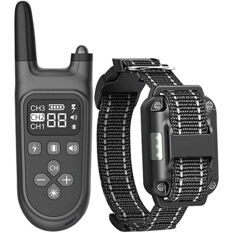 foto del prodotto kzq - collare antiabbaio automatico per cani, scosse e vibrazioni altamente efficaci per fermare l'abbaio