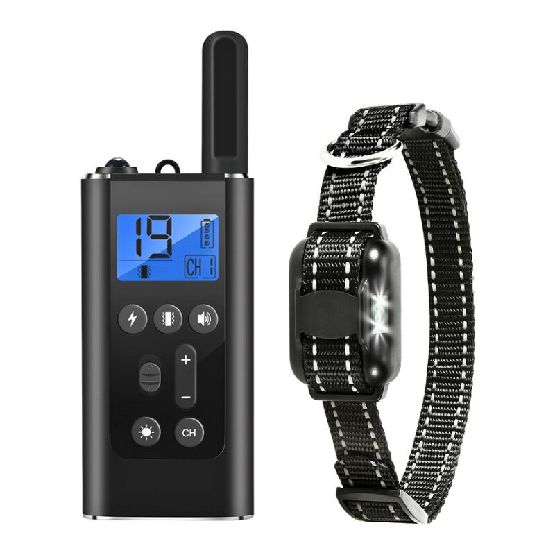 foto del prodotto kzq collare per addestramento cani, collare elettrico ricaricabile per cani, collare per addestramento cani con vibrazione, suono, scossa statica e
