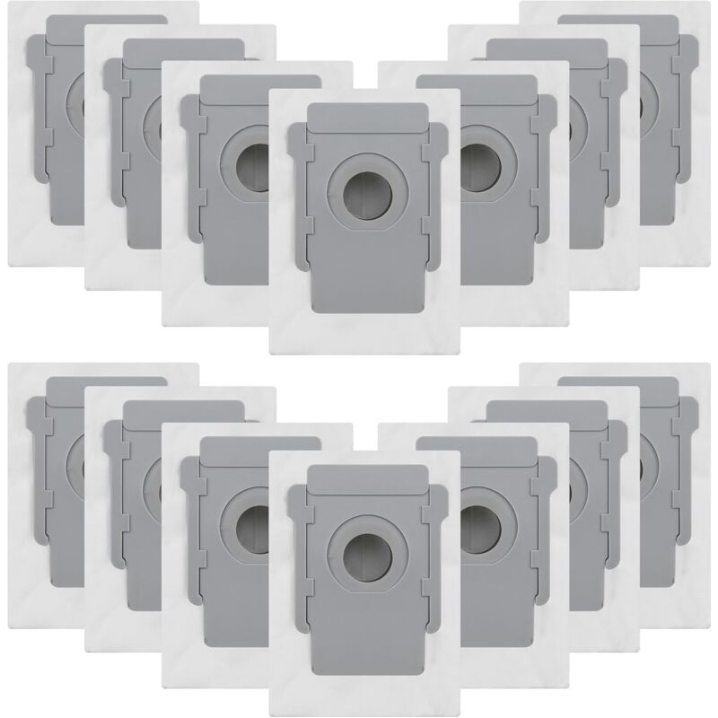 foto del prodotto kzq confezione da 14 sacchetti per aspirapolvere per irobot roomba i7 i7 e5 e6 j7 sacchetto di ricambio per kit di accessori per irobot roomba i7