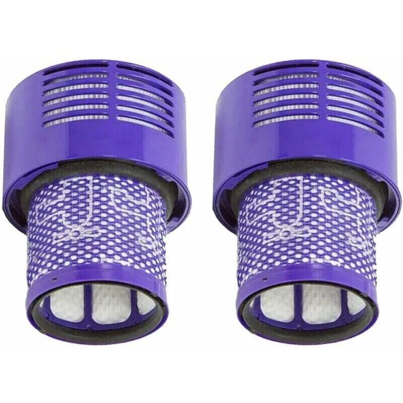 foto del prodotto kzq confezione da 2 filtri di ricambio lavabili per aspirapolvere dyson v10 filtro di ricambio compatibile con la serie dyson v10 sv12