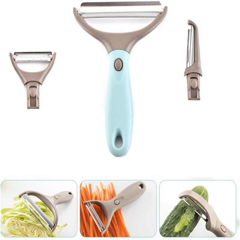 foto del prodotto kzq confezione da 2 robusti porta badge retrattili, porta badge in metallo con clip da cintura, portachiavi per biglietti da visita alloggiamento