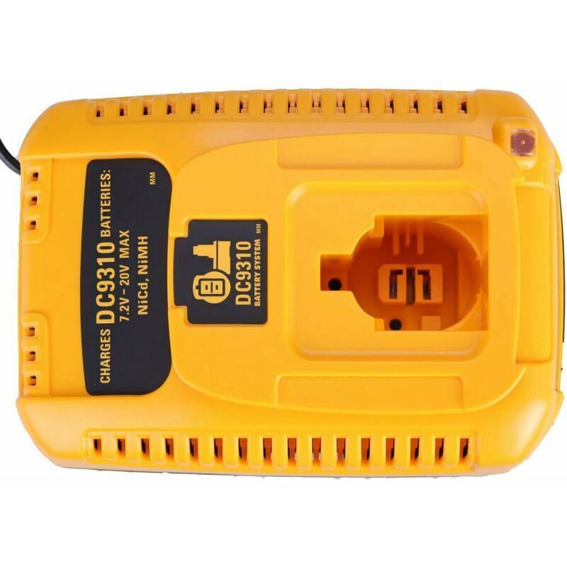 foto del prodotto kzq dc9310 dw9116 per caricabatterie dewalt 7.2v 20v ni cd e ni mh dc9096 dc9098 dc9099 dw9099 de9095 dc9091 tipo 1 