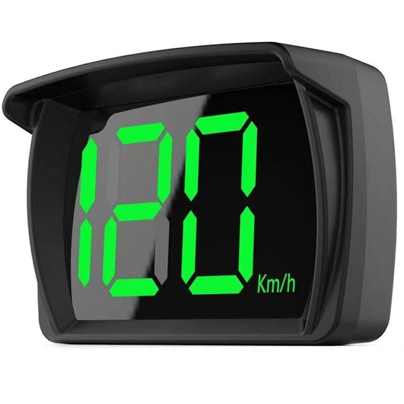 foto del prodotto kzq digital car hud gps head up tachimetro kmh display bussola allarme velocit eccessiva