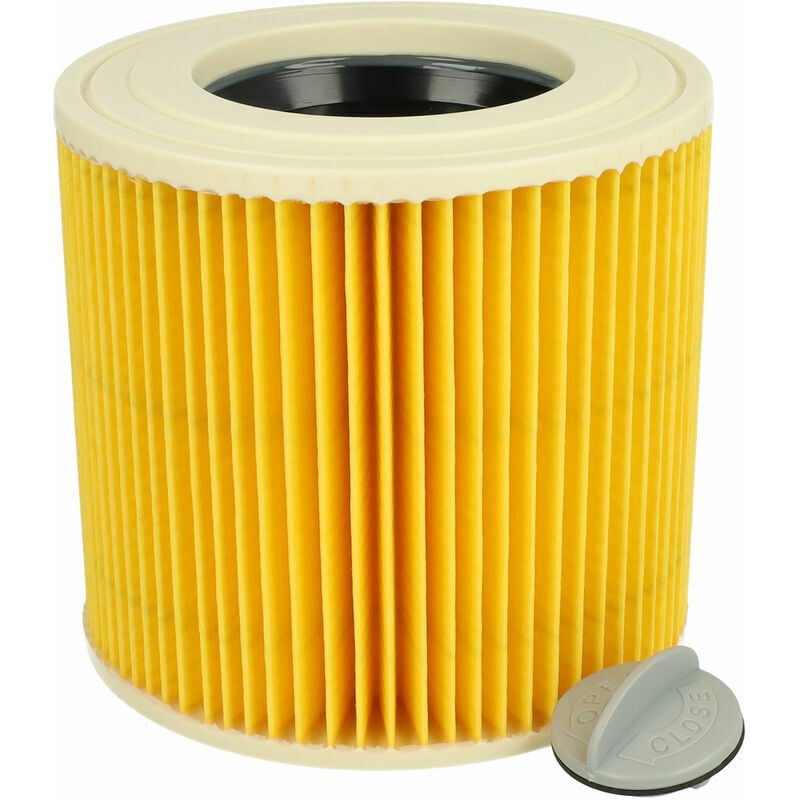 foto del prodotto kzq filtro a cartuccia compatibile con aspirapolvere o aspiraliquidi k rcher nt 27 1 me professional e nt 48 1 te filtro pieghettato della marca