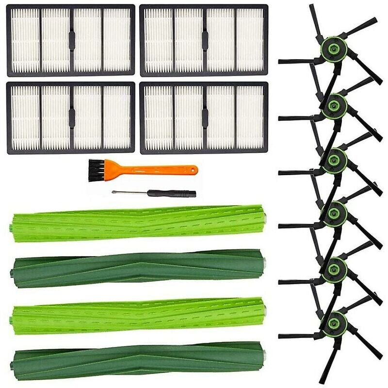 foto del prodotto kzq filtro hepa e supporto laterale di ricambio per irobot roomba s9 9150 s9 s9 plus