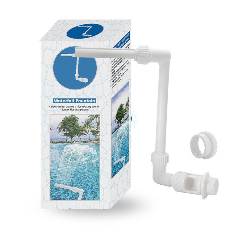 foto del prodotto kzq fontana a cascata per piscina distanza di irrigazione regolabile, aeratore per piscina, temperatura dell acqua di raffreddamento piscine