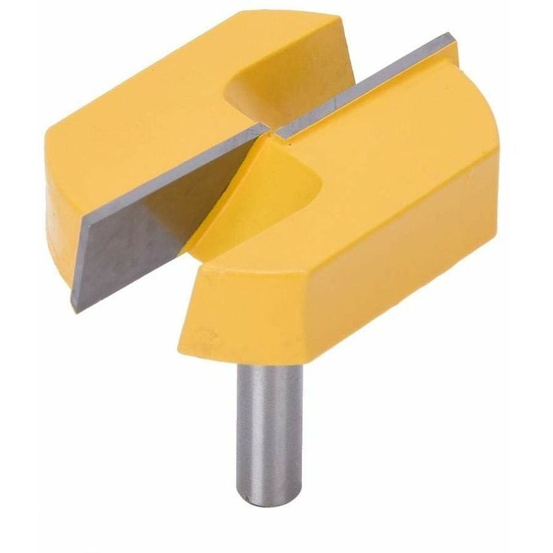 foto del prodotto kzq fresa per router, rifinitore e router fresa per coda da 8 mm, piallatrice per pulizia del fondo 8x57mm fresa per piallatura della superficie