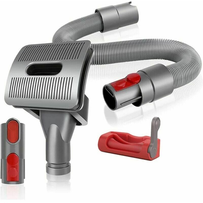 foto del prodotto kzq kit per toelettatura animali domestici, compatibile dyson v11 v10 v8 v7 spazzola tubo flessibile adattatore grilletto rtgpt.