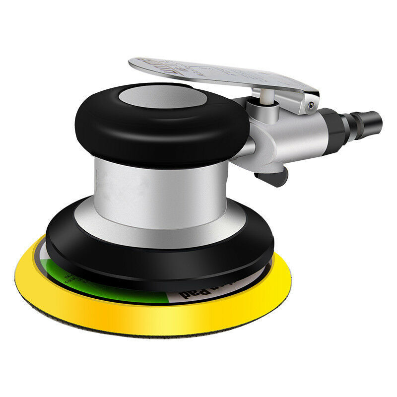 foto del prodotto kzq levigatrice orbitale casuale ad aria professionale, mini lucidatrice pneumatica a doppia azione ad alte prestazioni con, 9500 giri min, 1 pz,