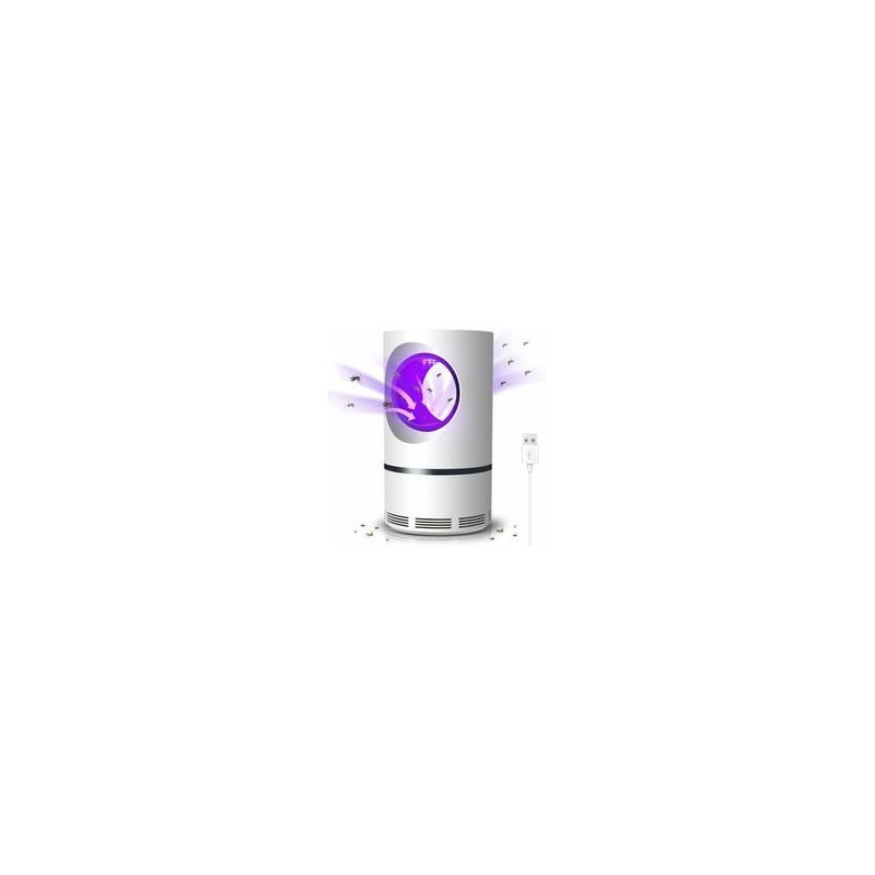foto del prodotto kzq luce antizanzare, 360 silenziosa aspirazione antizanzare trappola per insetti zapper repellente per zanzare trappola per insetti spina per