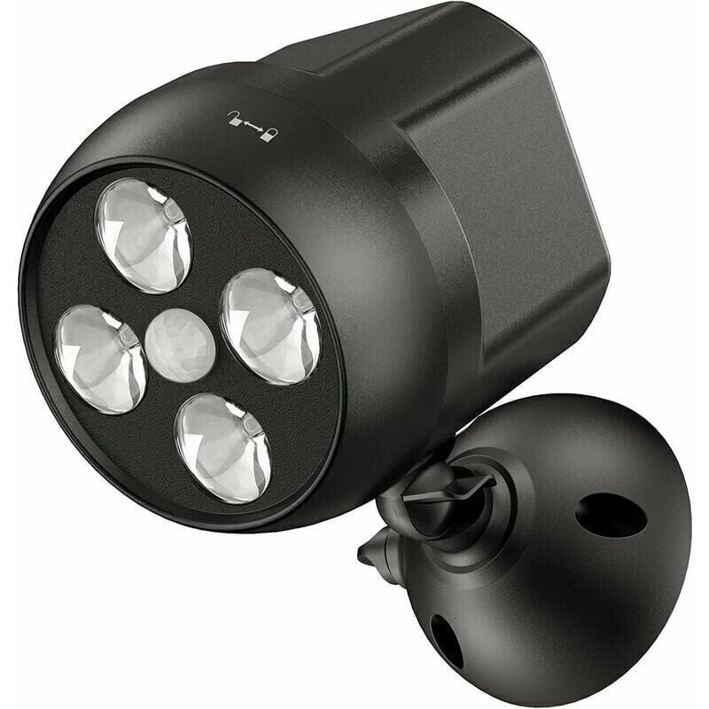 foto del prodotto kzq luce esterna con sensore di movimento impermeabile, faretto a led con sensore wireless, luce di sicurezza esterna per scale, corridoio,
