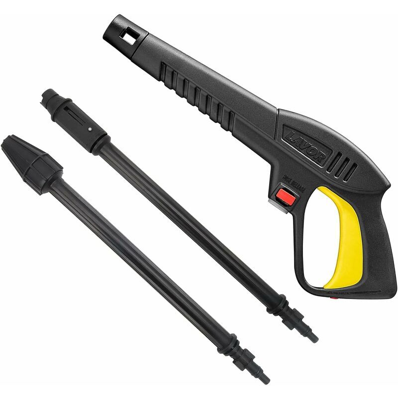 foto del prodotto kzq pistola ad acqua ad alta pressione jalleria con lancia a getto variabile e lancia rotante, compatibile con idropulitrici lavor vax sterwins