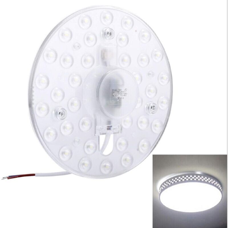 foto del prodotto kzq plafoniera led circolare 12w smd5730 pannello lampada modulo luce ac220v