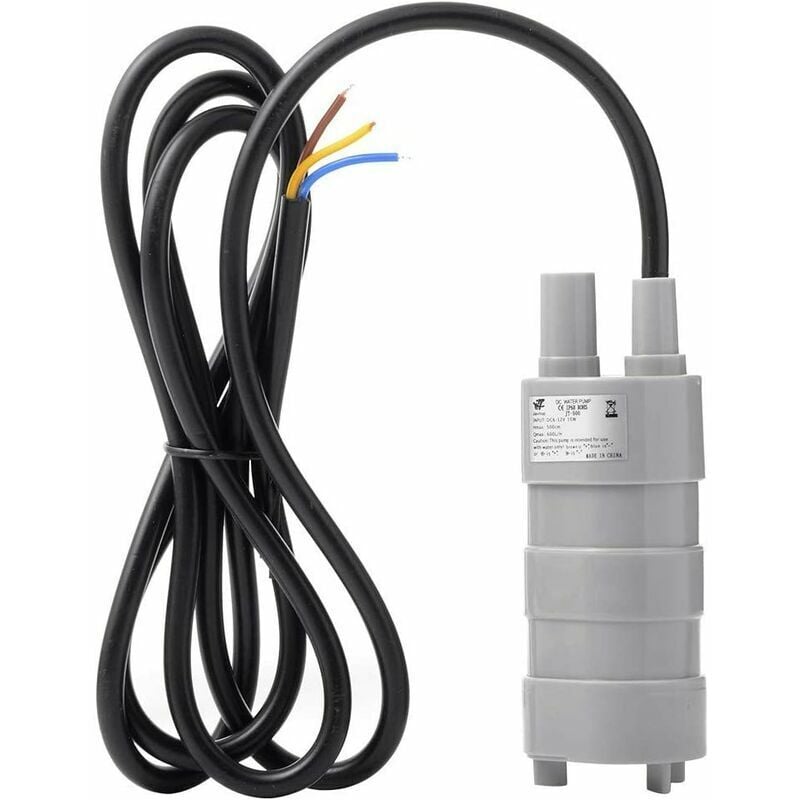 foto del prodotto kzq pompa acqua ad alta portata 12 v cc pompa sommergibile per camper, laghetto, acquario, doccia, giardino portata 840 l h