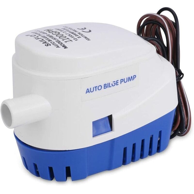 foto del prodotto kzq pompa di sentina sommergibile automatica marina all in one pom12v 750gph pompa di sentina sommergibile automatica marina all in one 750gph