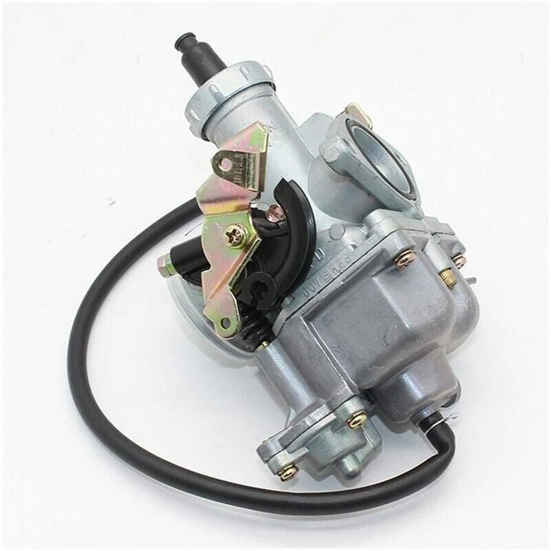foto del prodotto kzq pz27 kit carburatore moto 27mm carburatore moto per 125cc 150cc 200cc 250cc 300cc per atv quad go kart pz27 motocross mano choke cavo