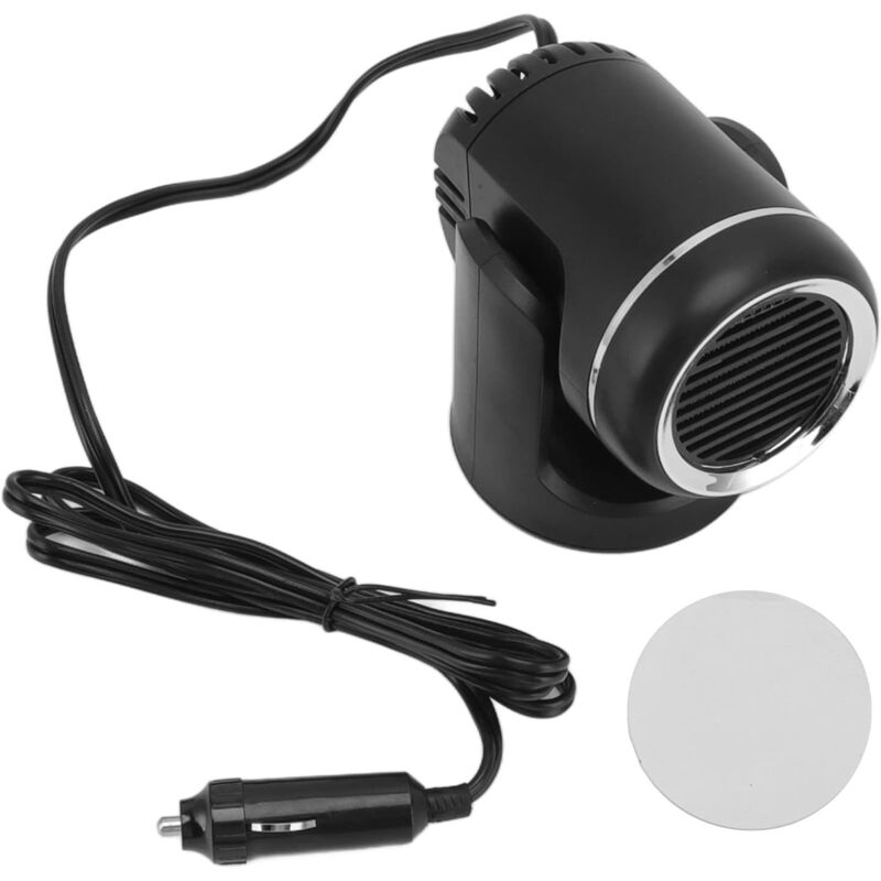 foto del prodotto kzq riscaldatore portatile per auto 12v 120w, spina, antiappannamento, ventilatore per riscaldamento auto, sbrinatore per purificazione dell aria,