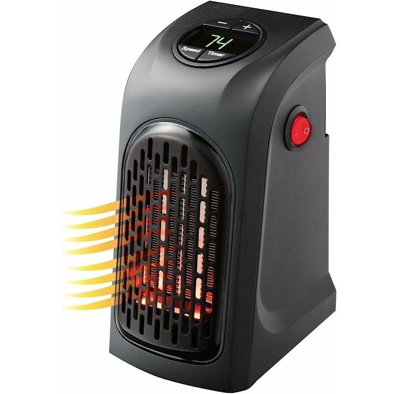 foto del prodotto kzq riscaldatore senza fili termostato regolabile riscalda una stanza in pochi minuti 400 w qersta