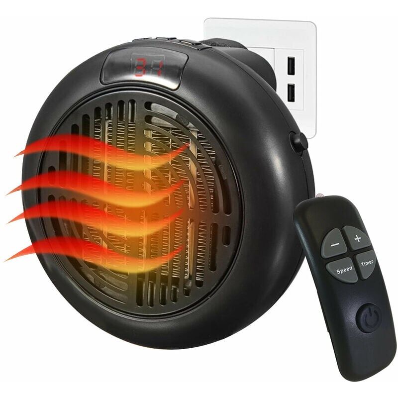 foto del prodotto kzq riscaldatore supplementare telecomandato da 600 w