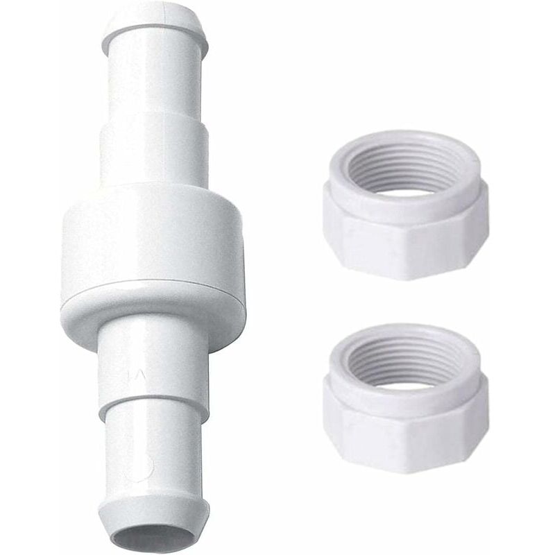 foto del prodotto kzq robot per piscina gruppo connettore con pulitore per piscina polaris 280, 380, 180 tubo girevole d20 e dado per tubo d15 e connettore