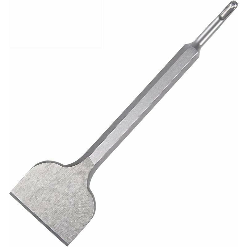 foto del prodotto kzq scalpello piatto 17x100 x 280 mm ideale per rimuovere cemento e muratura punta quadrata sds extra temprata da utilizzare con un martello