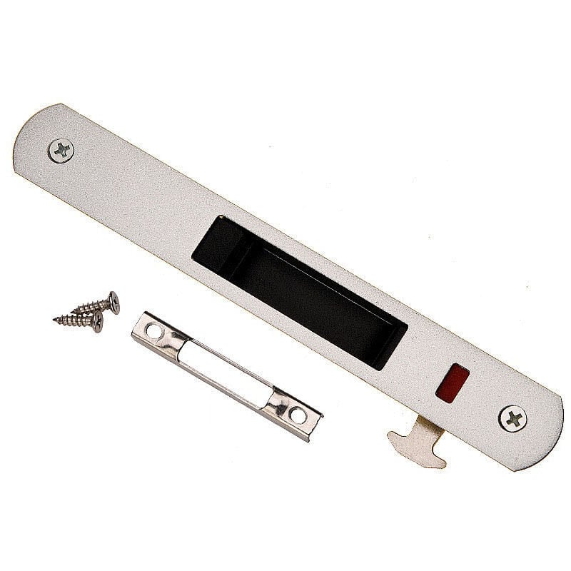 foto del prodotto kzq serratura per porta scorrevole serratura singola per porta scorrevole in acciaio inossidabile per uso domestico grigio chiaro 