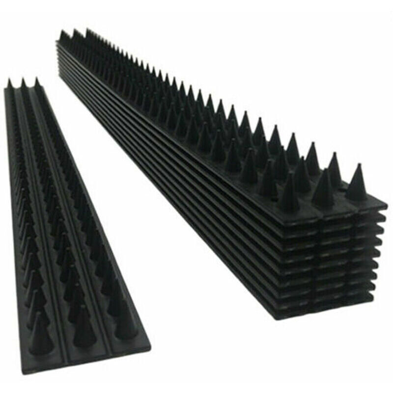 foto del prodotto kzq set di 10 punte repellenti per uccelli per recinzione da muro dissuasore con punte per tenere lontani gli uccelli. dpzo