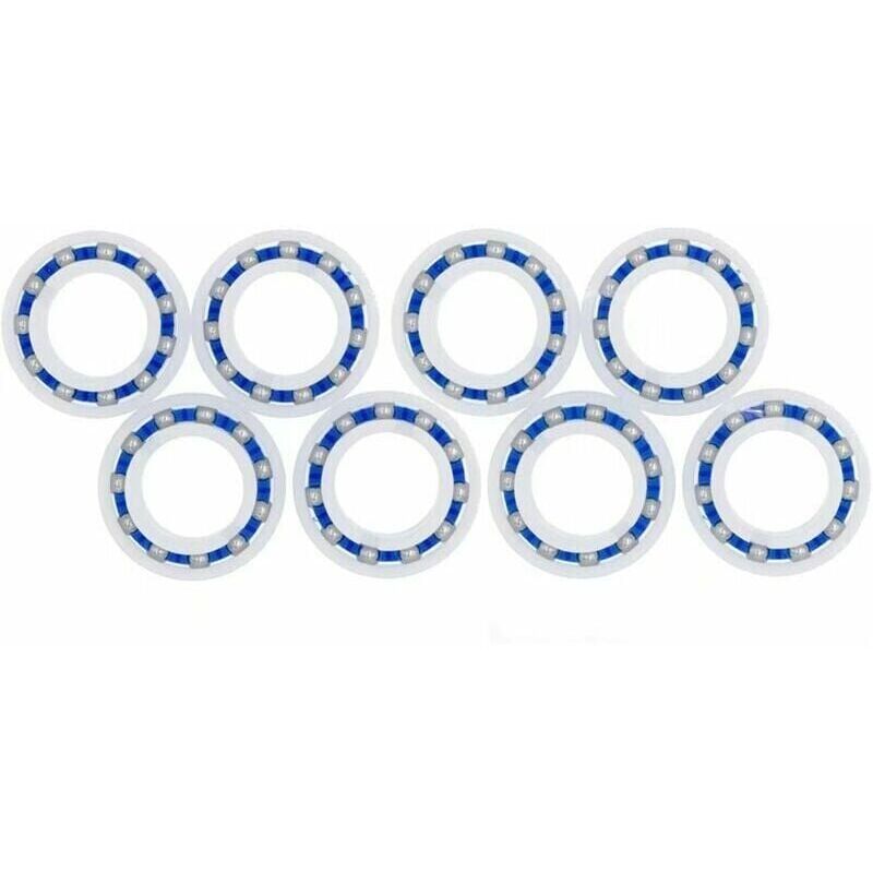 foto del prodotto kzq set di 8 cuscinetti per ruote robot adatti per pulitore per piscine c60 c 60
