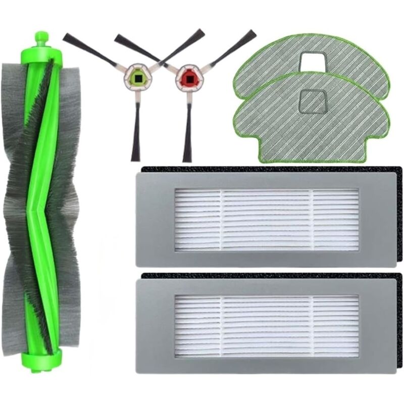foto del prodotto kzq set di accessori di pulizia sostitutivi per aspirapolvere irobot roomba combo 113 r113840, pezzi di ricambio per robot aspirapolvere, 1