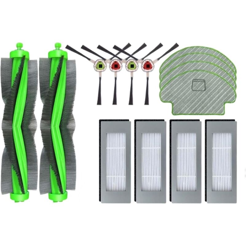 foto del prodotto kzq set di accessori di pulizia sostitutivi per aspirapolvere irobot roomba combo 113 r113840, pezzi di ricambio per robot aspirapolvere, 2