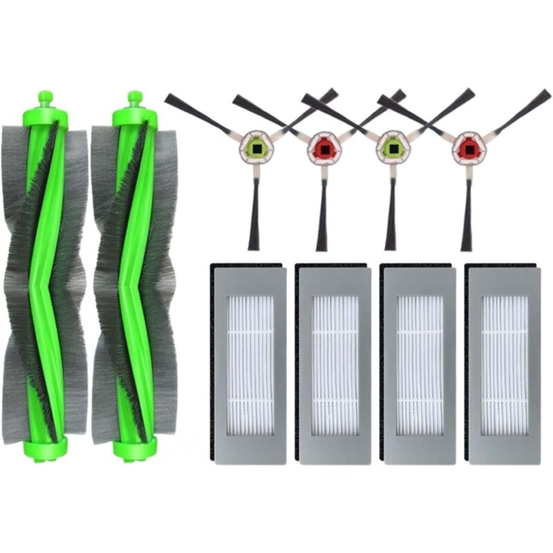 foto del prodotto kzq set di accessori di pulizia sostitutivi per aspirapolvere irobot roomba combo 113 r113840, pezzi di ricambio per robot aspirapolvere, 2