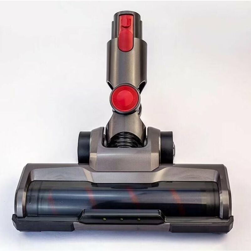 foto del prodotto kzq spazzola rotante turbo motorizzata elettrica compatibile con dyson v7 dc58 dc62 dc74 v7 v8 v10 a sgancio rapido con rullo a setole dure per