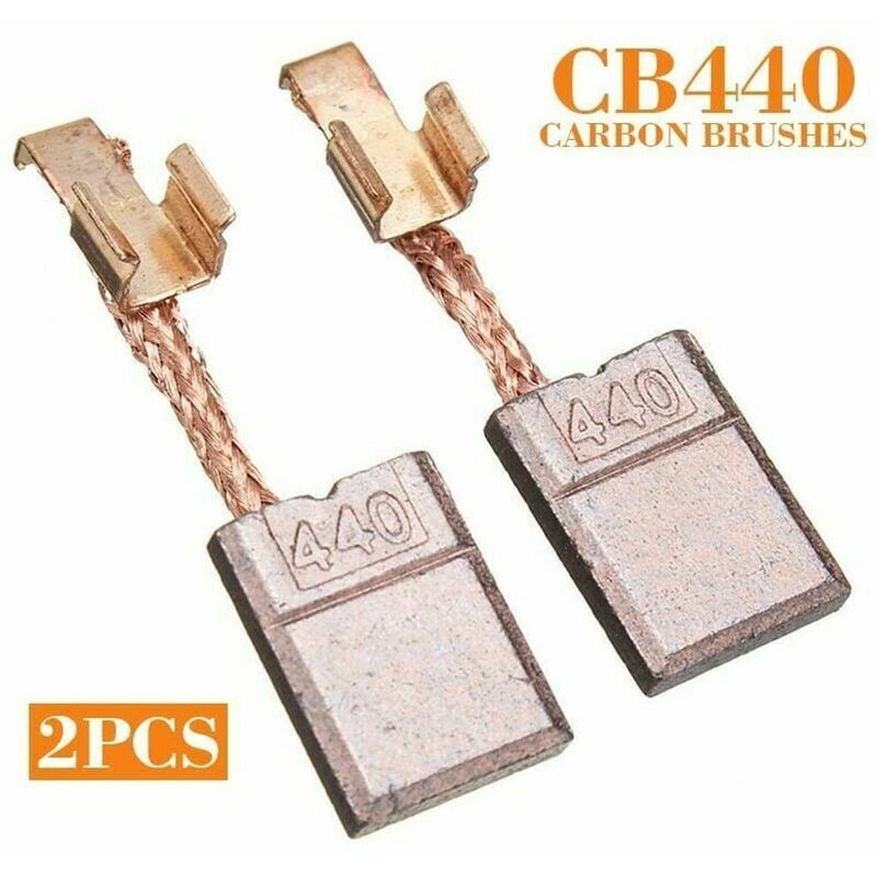 foto del prodotto kzq spazzole di carbone per motore makita cb 440 compatibile con 18 dhp456, ddf456, bdf452, dtd14