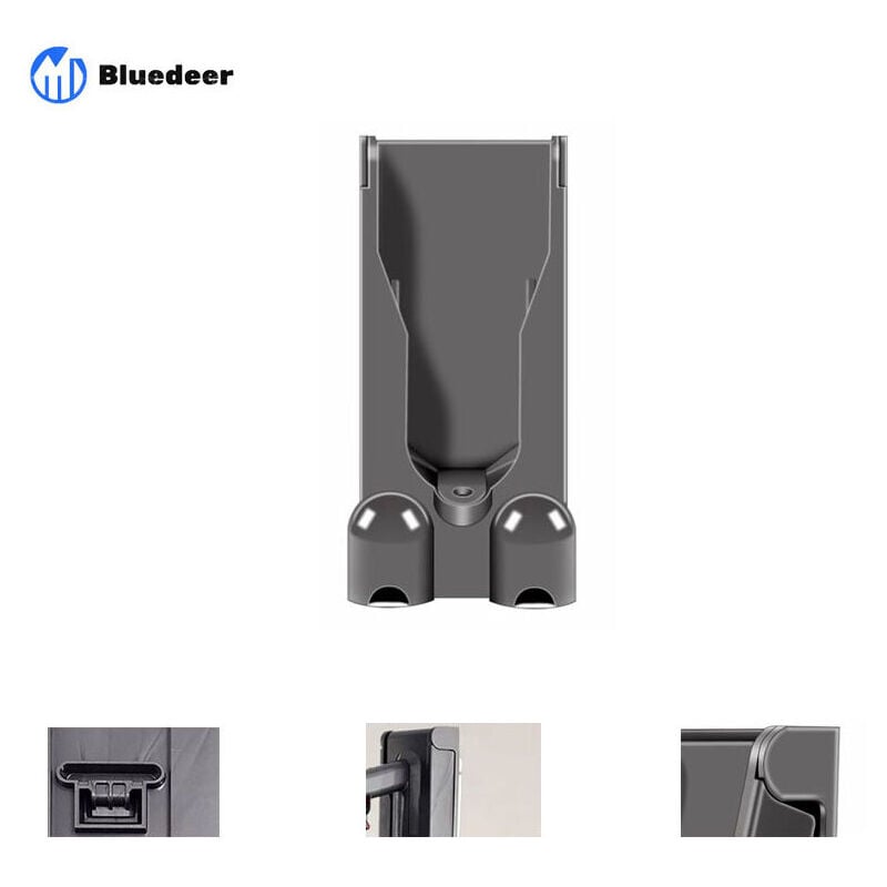 foto del prodotto kzq supporto per stazione di ricarica per montaggio a parete in plastica abs compatibile con dyson v11 e v15