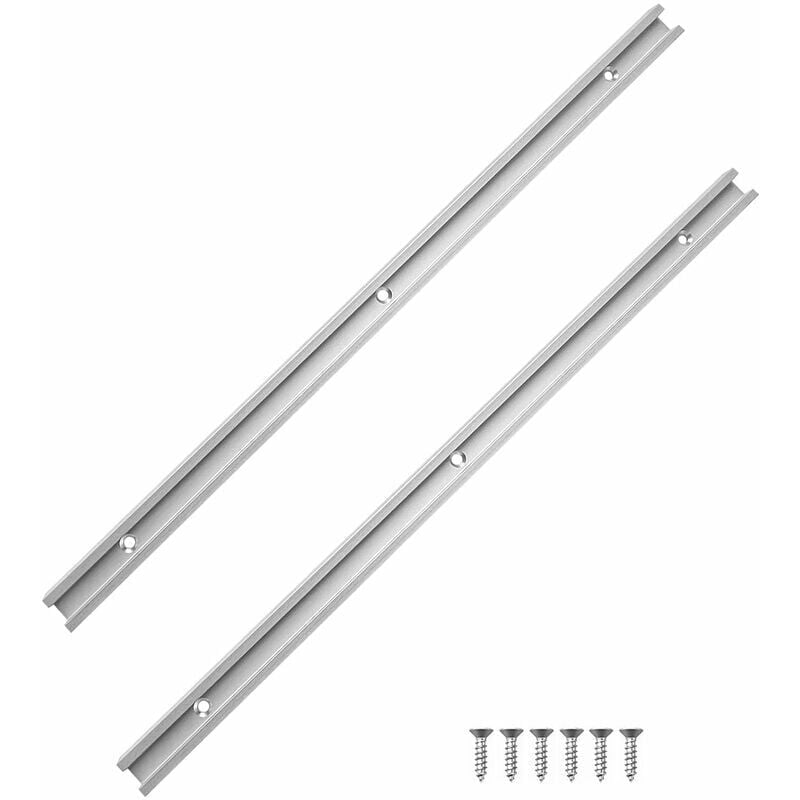 foto del prodotto kzq t track miter track, 2 pezzi t slot mitre track, aluminum t tracks, t lega di alluminio, t lega di alluminio t track, t track rail, t slot
