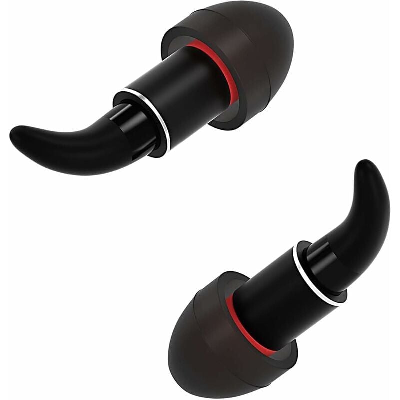 foto del prodotto kzq tappi auricolari antirumore per dormire tappi auricolari antirumore, tappi auricolari in silicone super morbido