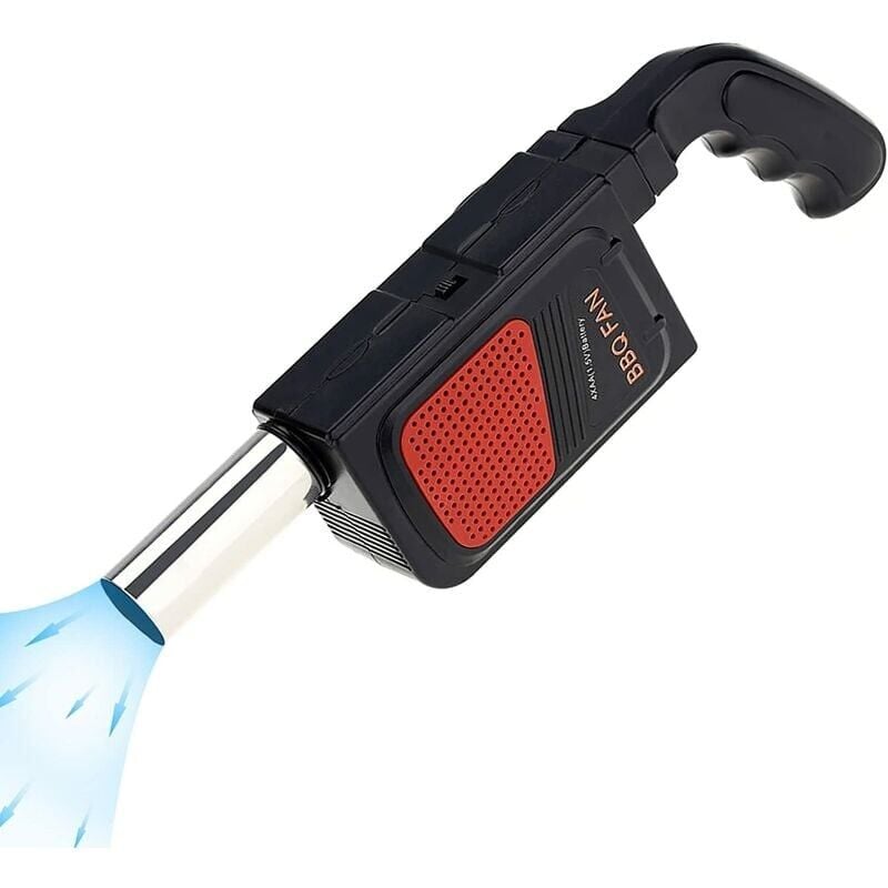 foto del prodotto kzq ventilatore per barbecue, ventilatore per barbecue manuale portatile ventilatore elettrico per barbecue soffietto per barbecue strumento per