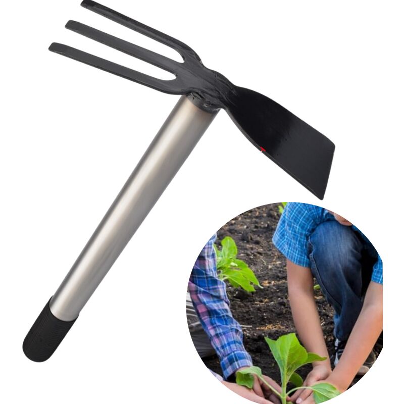 foto del prodotto kzq zappe e coltivatori coltivatori manuali zappe da giardino attrezzi da giardinaggio per dissodare il terreno diserbo e scavo