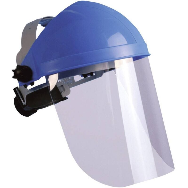 foto del prodotto l d leipold doehle 2669 visiera di protezione blu, trasparente en 166 din 166