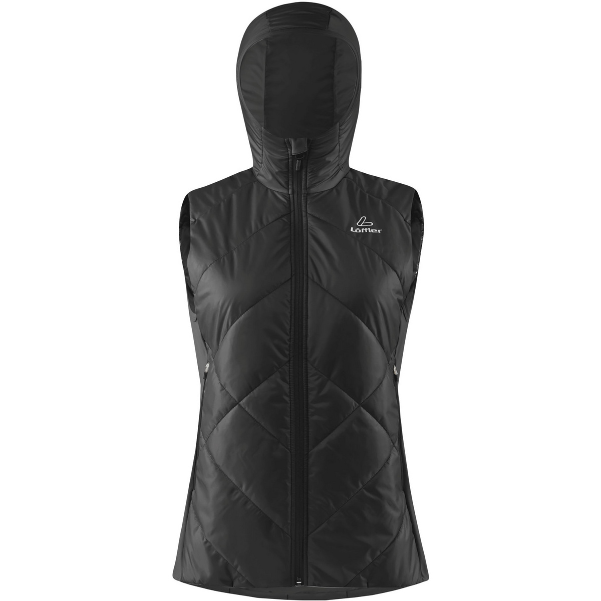 foto del prodotto l ffler donna gilet pl60 hoodie