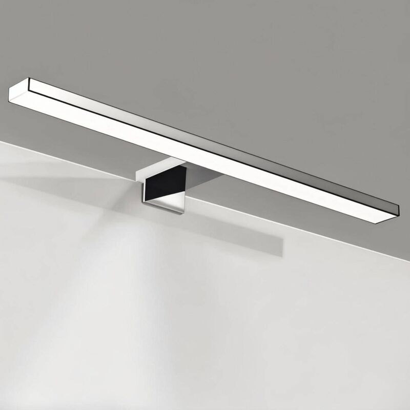 foto del prodotto l h cfcahl lampada da parete a led da 40 cm, lampada da specchio a led, lampada da mobile, lampada da parete per bagno 8w 4000k 780lm ip44 bianco