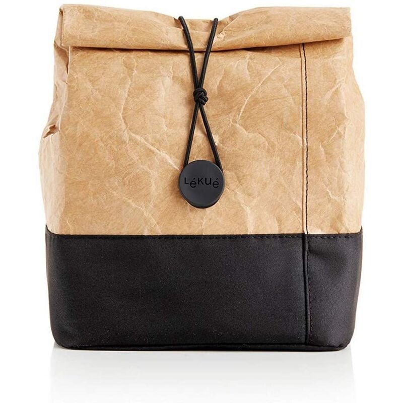 foto del prodotto l ku borsa della spesa, tyvek, marrone, 4 l
