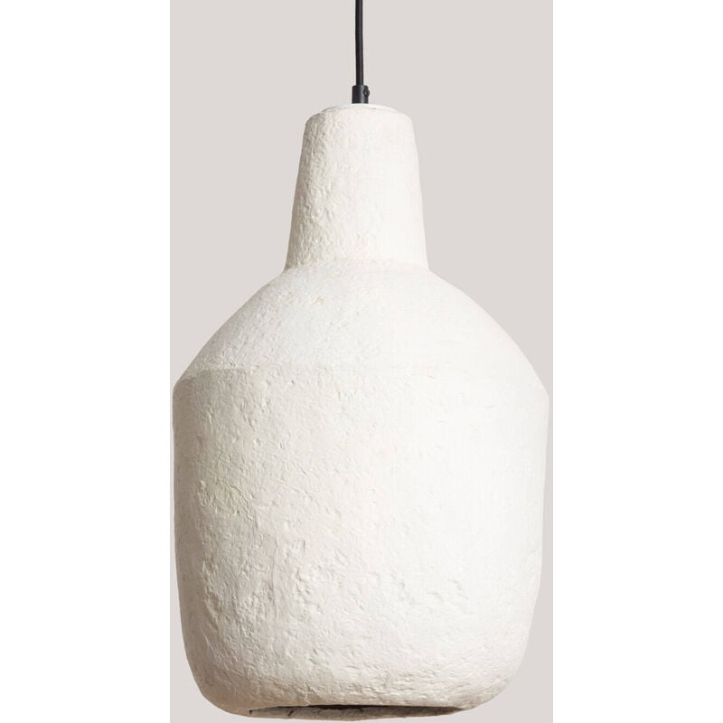 immagine 0 del prodotto l mpara colgante papel mach hegoi bianco