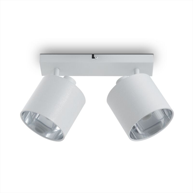 foto del prodotto l mpara de suspensi n led colgante de techo sal n comedor dormitorio uni e14 bianco argento, lampada da parete 2xe14 paco home
