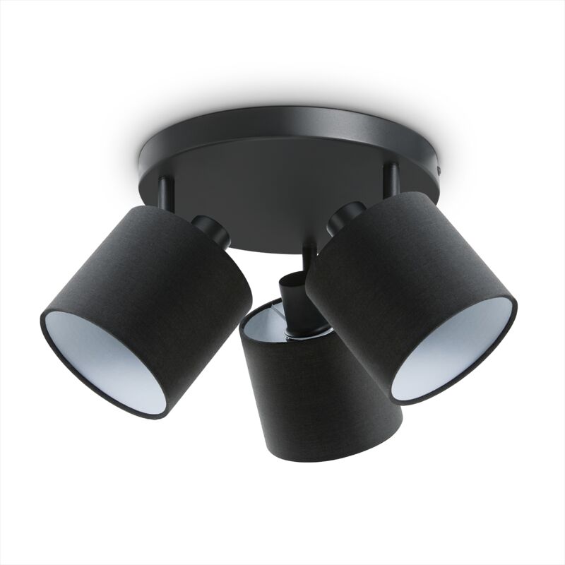 foto del prodotto l mpara de suspensi n led colgante de techo sal n comedor dormitorio uni e14 nero bianco, lampada da parete 3xe14 paco home