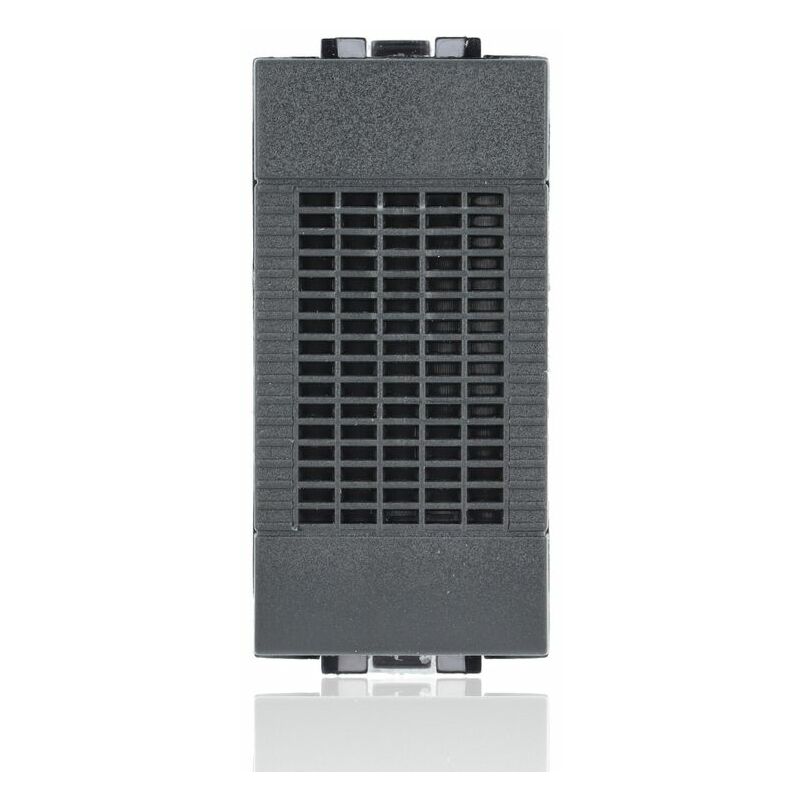 foto del prodotto l4351 12 suoneria bronzo 12 vac 5va 80db antracite livinglight bticino